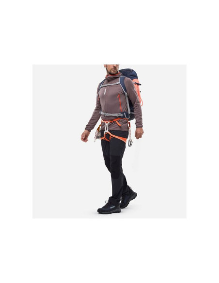 Bluza męska millet fusion grid hoodie m fioletowa śliwkowa