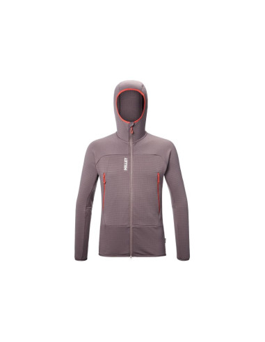 Bluza męska millet fusion grid hoodie m fioletowa śliwkowa