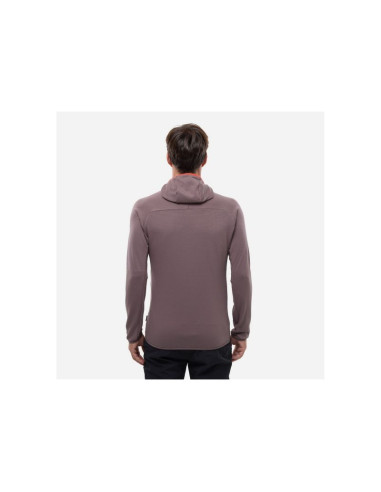 Bluza męska millet fusion grid hoodie m fioletowa śliwkowa