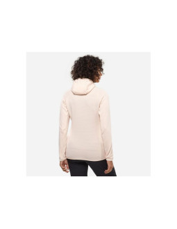 Bluza damska millet fusion grid hoodie w jasny róż 2