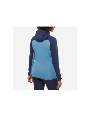 Bluza damska millet fusion grid hoodie w niebieska