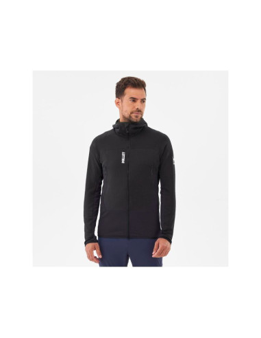 Kurtka millet m fusion grid hoodie czarny
