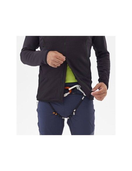 Kurtka millet m fusion grid hoodie czarny