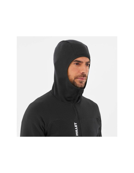Kurtka millet m fusion grid hoodie czarny
