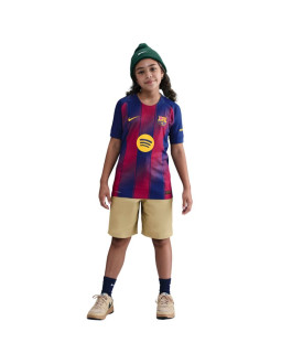 Koszulka dla dzieci nike fc barcelona 2025/26 match home granatowo-bordowa hj5216 456