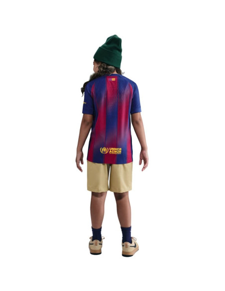 Koszulka dla dzieci nike fc barcelona 2025/26 match home granatowo-bordowa hj5216 456