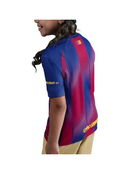 Koszulka dla dzieci nike fc barcelona 2025/26 match home granatowo-bordowa hj5216 456