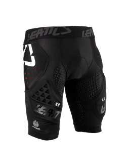 Spodenki z ochraniaczem leatt impact shorts 3df 4.0 rozmiar m, czarne