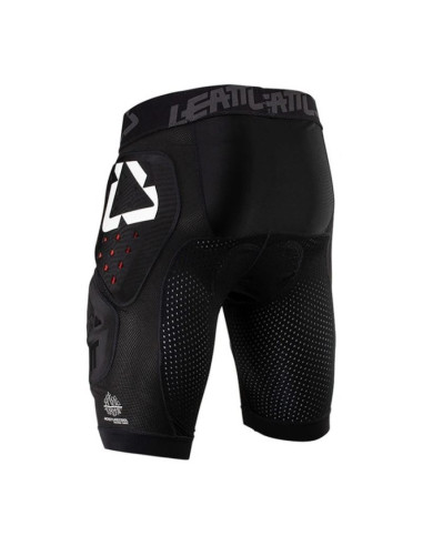 Spodenki z ochraniaczem leatt impact shorts 3df 4.0 rozmiar m, czarne