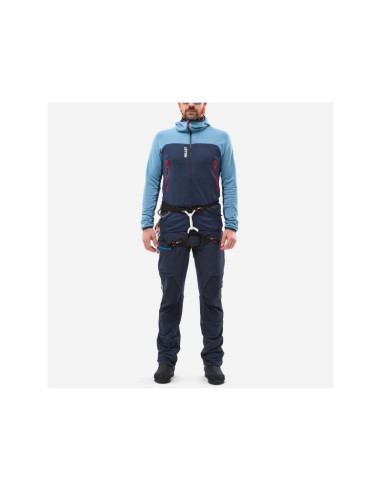Bluza męska millet fusion grid hoodie m niebieska