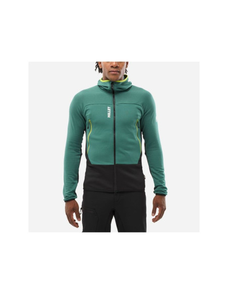 Bluza millet m fusion grid hoodie czarna