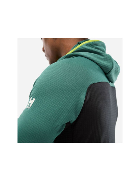 Bluza millet m fusion grid hoodie czarna