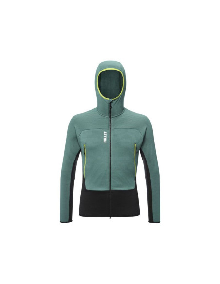 Bluza millet m fusion grid hoodie czarna