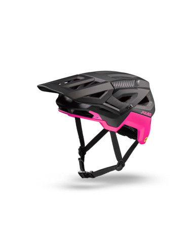 Kask rowerowy julbo forest black/pink czarny