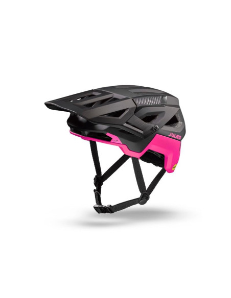 Kask rowerowy julbo forest black/pink czarny