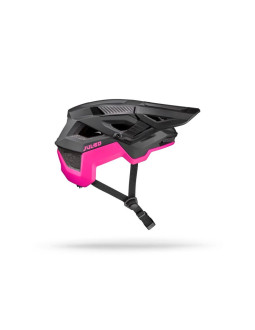 Kask rowerowy julbo forest black/pink czarny 2