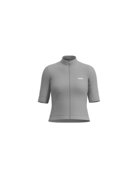 Koszulka rowerowa poc w's thermal lite jersey szara