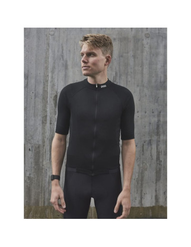 Koszulka rowerowa poc muse jersey - czarny
