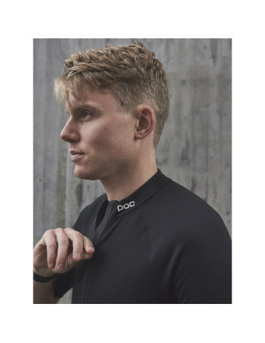 Koszulka rowerowa poc muse jersey - czarny