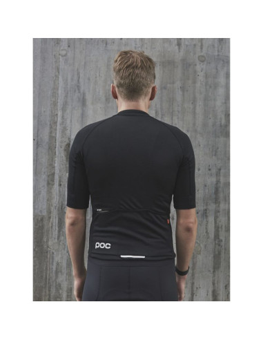 Koszulka rowerowa poc muse jersey - czarny