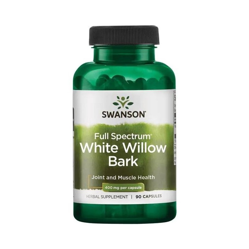 White willow bark- kora wierzby białej 400 mg (90 kaps.)