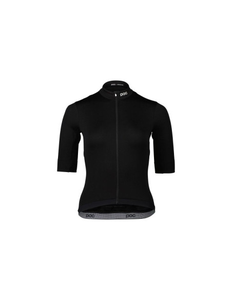Koszulka rowerowa poc w's thermal lite jersey czarny
