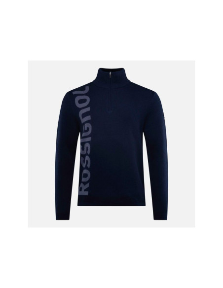 Sweter rossignol signature hz sweater granatowy
