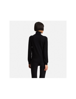Sweter rossignol w classic roll neck czarny 2