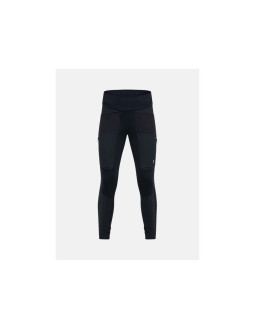 Legginsy damskie peak performance w ascent track tights kolor czarny