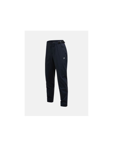 Spodnie damskie peak performance w trail pants czarny kolor czarny