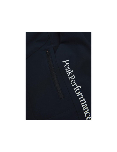 Spodnie damskie peak performance w trail pants czarny kolor czarny