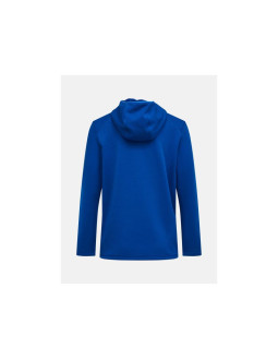 Bluza męska peak performance m trail polartec power grid zip hood kolor niebieski 2