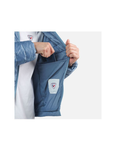 Kurtka męska rossignol rossi light hood jkt niebieska