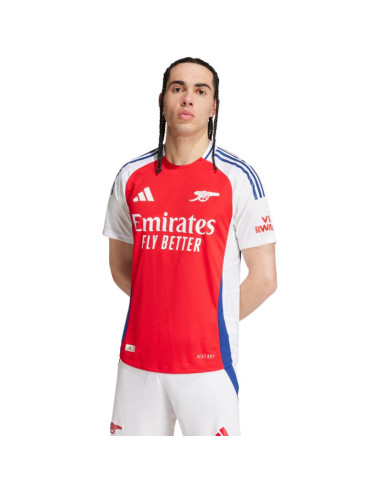 Koszulka męska adidas arsenal 24/25 home authentic czerwona it6140
