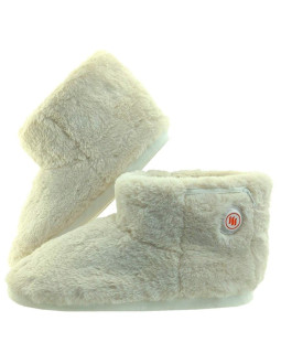 Glovii ogrzewane kapcie domowe, w komplecie z bateriami usb gq7m