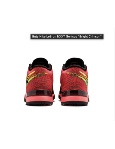 Buty nike lebron nxxt genisus bright crimson - hf0712-600