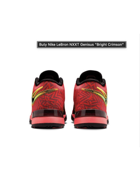 Buty nike lebron nxxt genisus bright crimson - hf0712-600