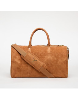 Torba damska air jordan jam suede monogram duffle bag cognac - ma9205-x6x 2
