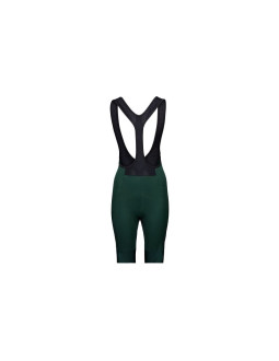 Spodenki rowerowe poc w's cadence bib shorts zielony