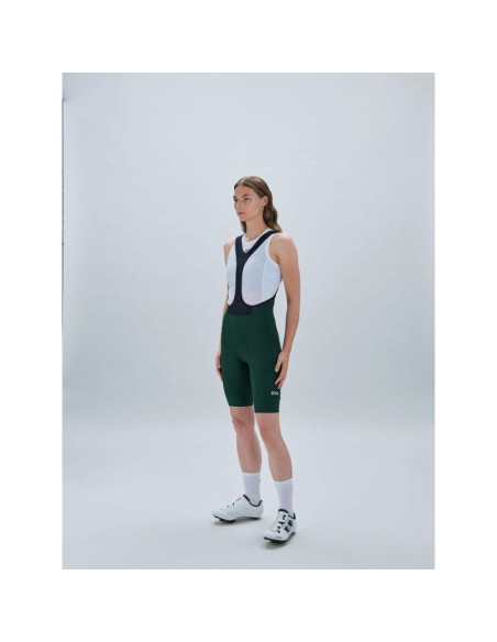 Spodenki rowerowe poc w's cadence bib shorts zielony