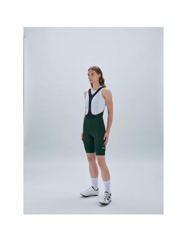 Spodenki rowerowe poc w's cadence bib shorts zielony