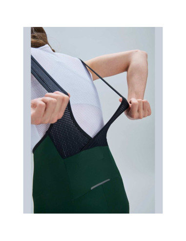 Spodenki rowerowe poc w's cadence bib shorts zielony