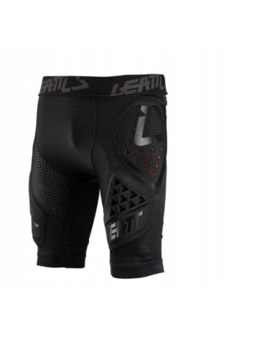 Spodenki z ochraniaczem leatt impact shorts 3df 3.0 rozmiar l, czarne