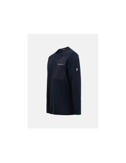 Bluza męska peak performance m freelight polartec grid crew kolor czarny 2