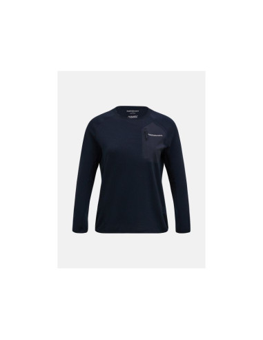 Bluza peak performance w freelight polartec grid crew czarny