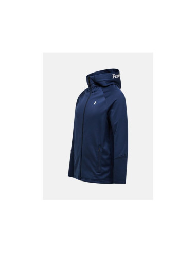 Bluza peak performance m rider essentials zip hood granatowy