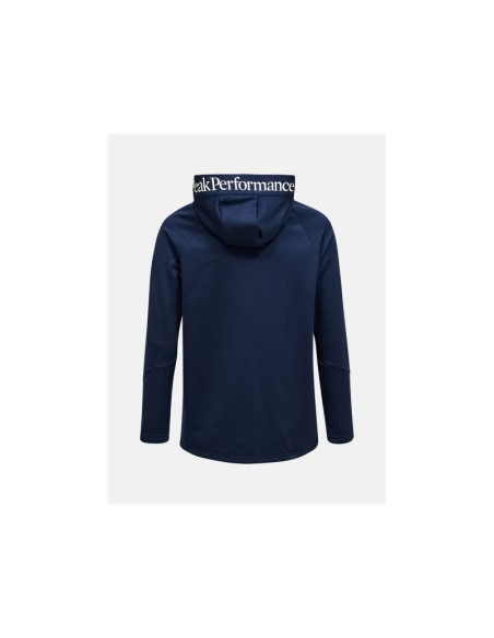 Bluza peak performance m rider essentials zip hood granatowy
