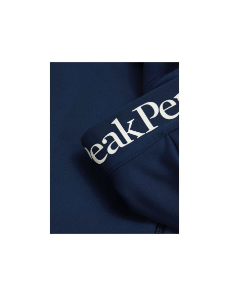 Bluza peak performance m rider essentials zip hood granatowy