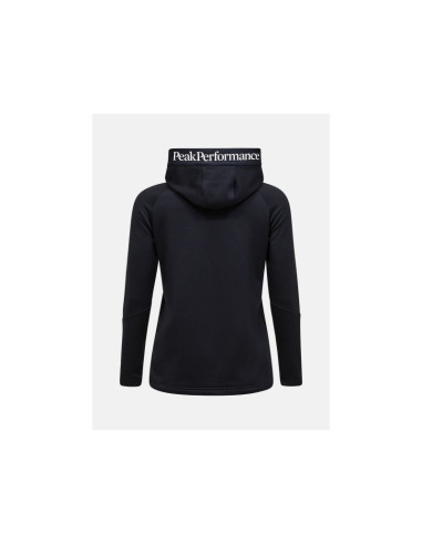 Bluza peak performance w rider essentials zip hood czarny