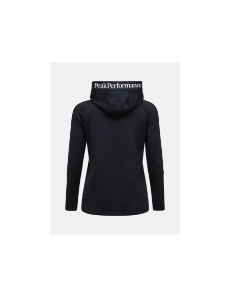 Bluza peak performance w rider essentials zip hood czarny